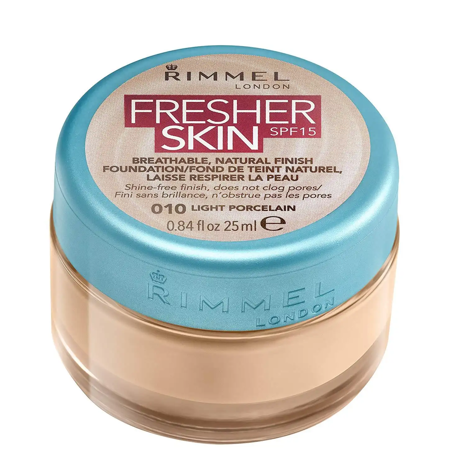 Rimmel Fresher Skin Foundation - 010 Light Porcelain