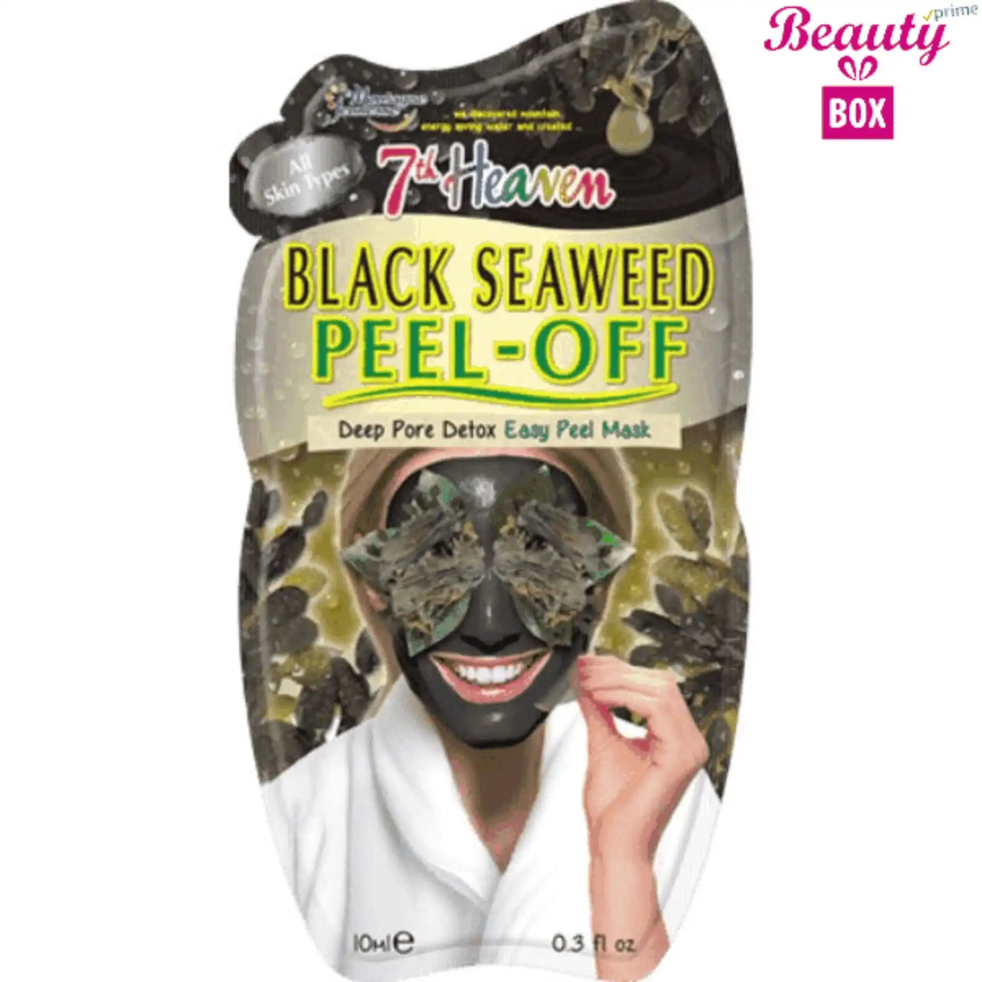 7th Heaven Black Seaweed Peel Off Mask - 10Ml