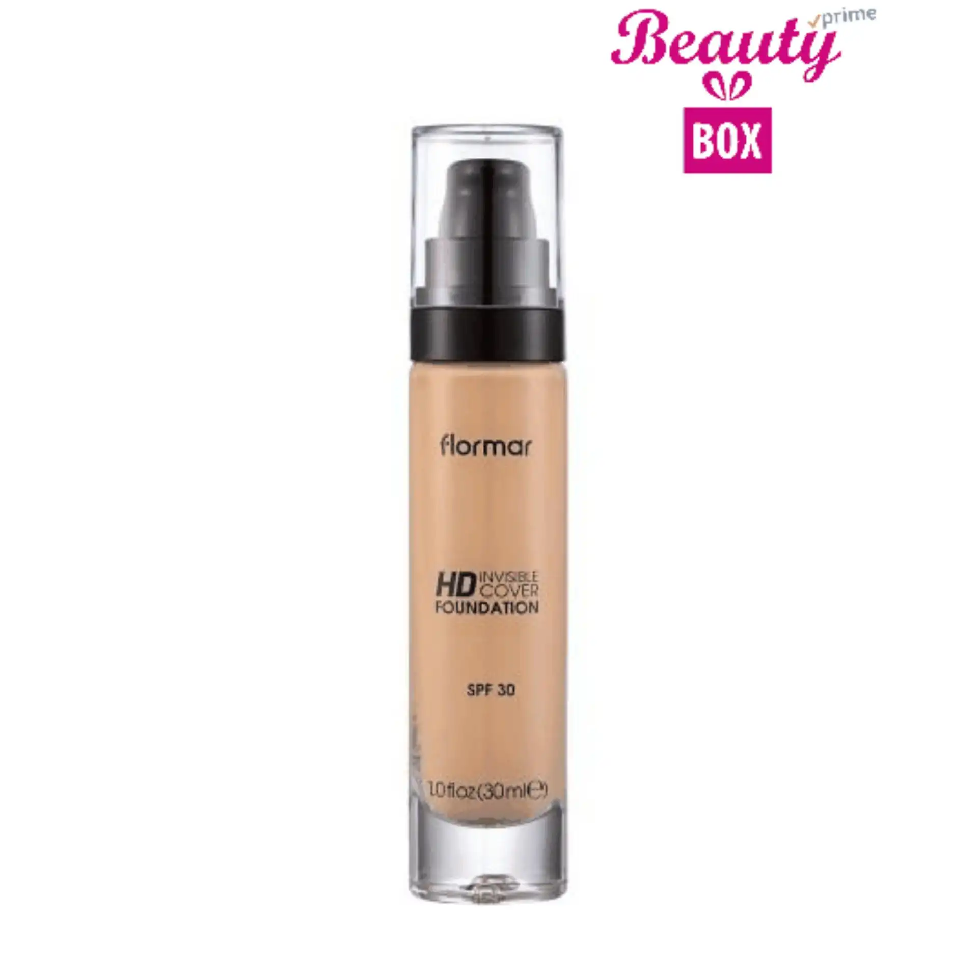 Flormar Invisible Cover HD Foundation - 050 Light Beige