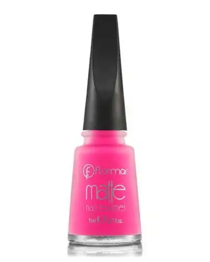 Flormar Matte Nail Enamel - M17 Neon Pink