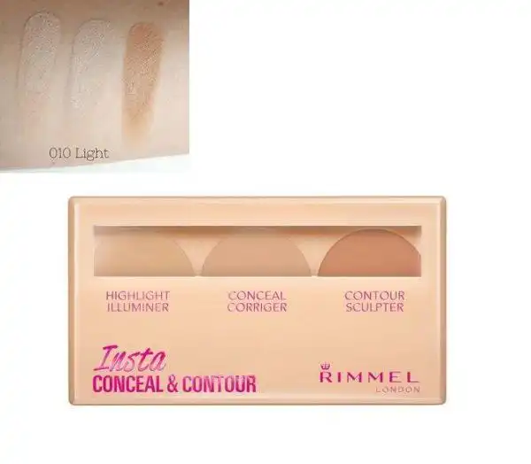 Rimmel Insta Conceal Contour Palette - 010 Light