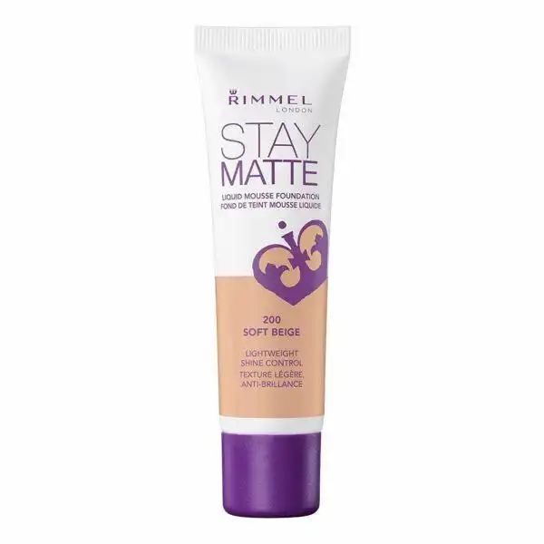 Rimmel Stay Matte Foundation 200 Soft Beige