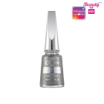 Flormar Glitter Nail Enamel - L14 Holographic Silver