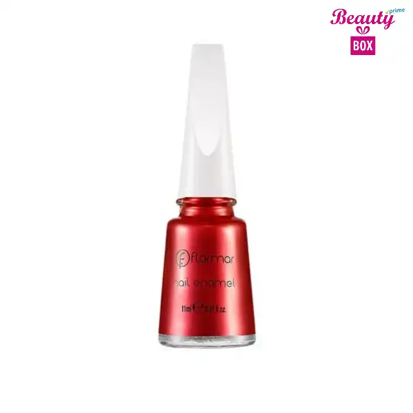 Flormar Nail Enamel - 384 Le Rouge Pearly