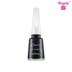 Flormar Nail Enamel - 399 Midnight Black Bright Color