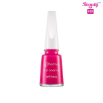 Flormar Nail Enamel - 407 Haute Pink Bright Color