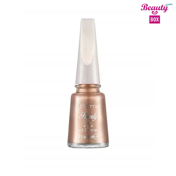 Flormar Nail Enamel - 387 Vintage Gold Pearly