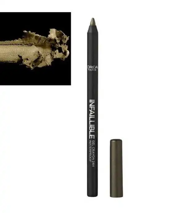 Loreal Infallible Gel Crayon Eyeliner Waterproof - 008 Rest In Kaki