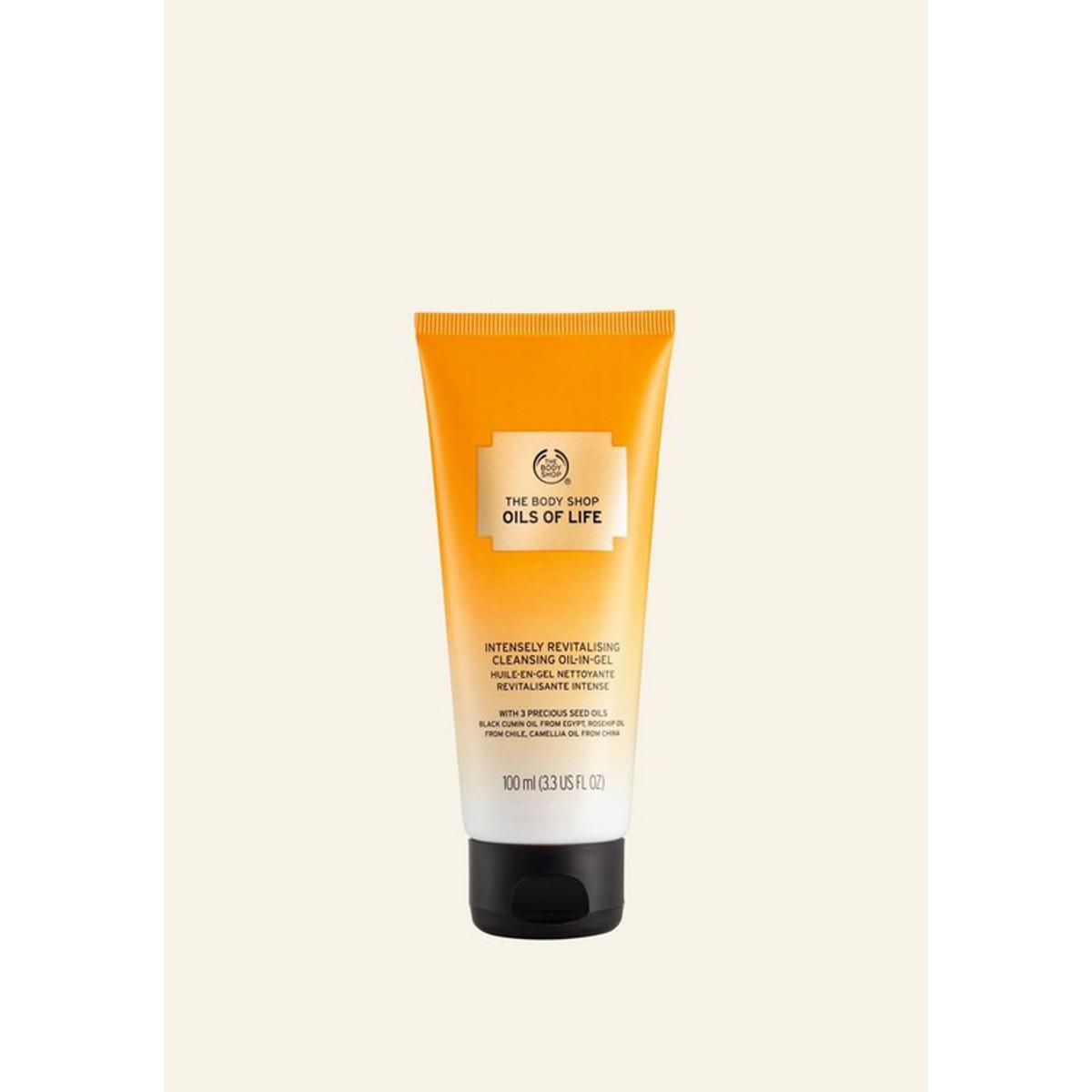 The Body Shop Oils Of Life Intensely Revitalizing Cleansing Oil-In Gel - 100Ml