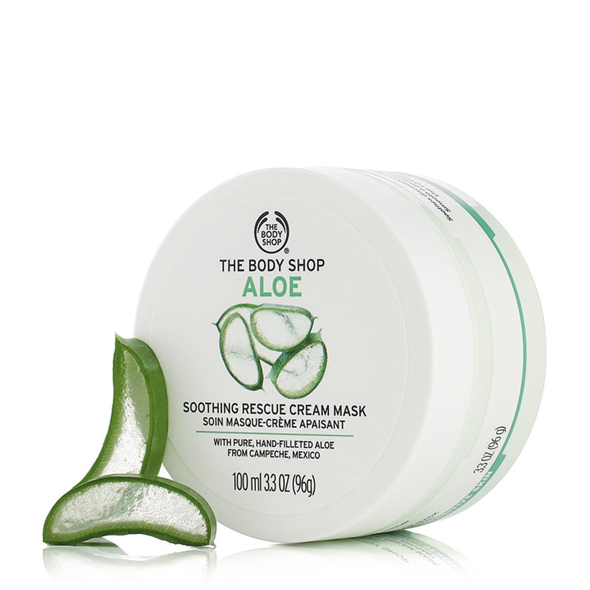 The Body Shop Aloe Soothing Rescue Cream Mask - 100Ml