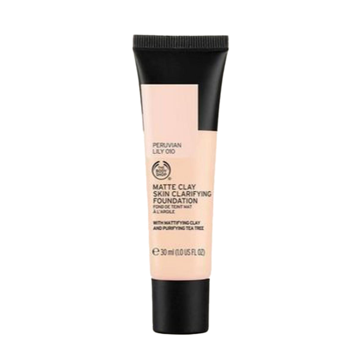 The Body Shop Matte Clay Skin Clarifying Foundation 010 Peruvian Lily