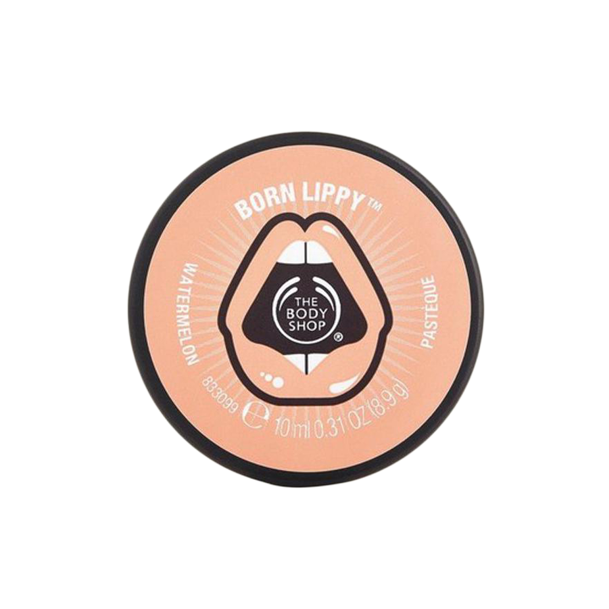 The Body Shop Born Lippy Pot Lip Balm - Watermelon - 10Ml