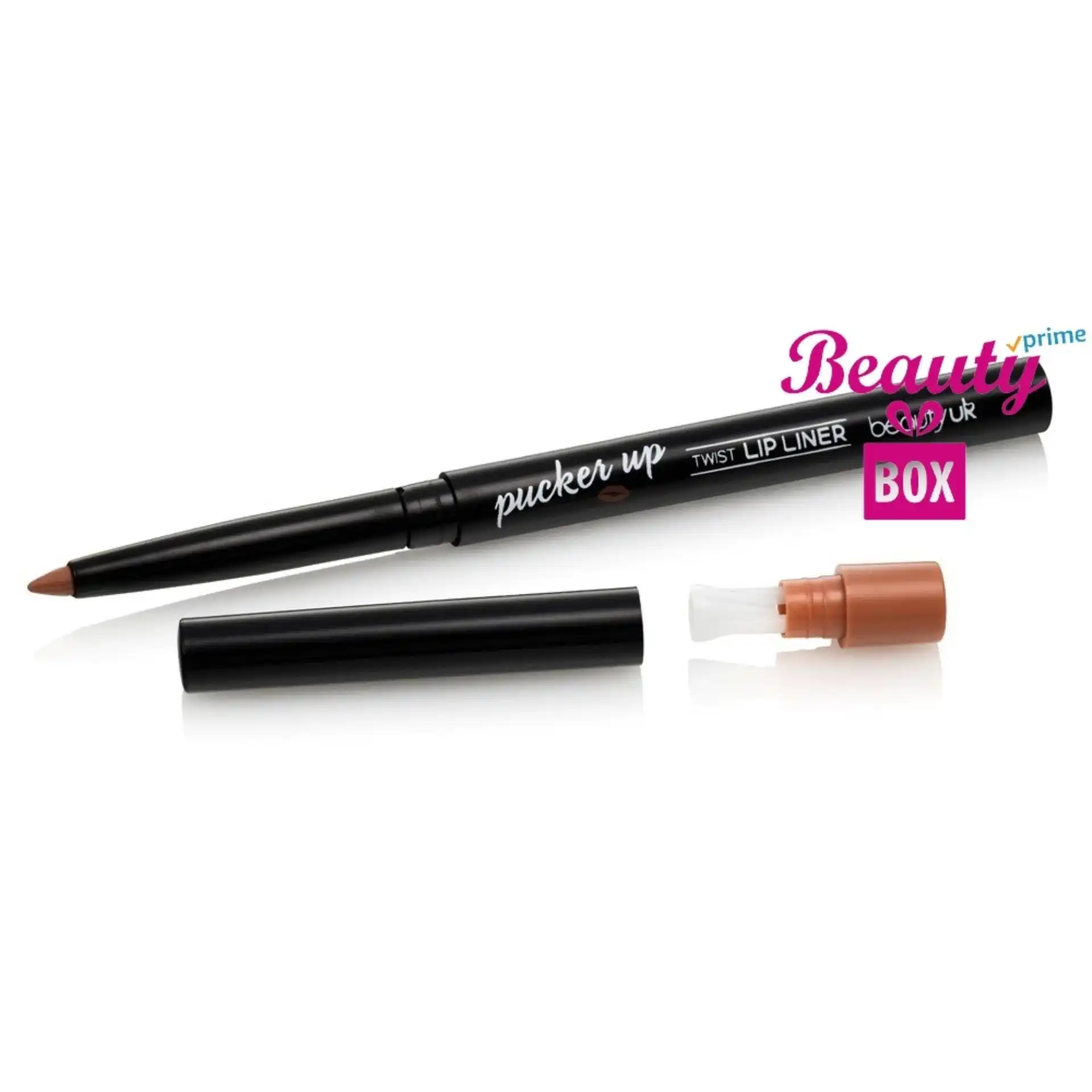 Beauty UK Pucker Up Matte Twist Up Lip Liner - 1 Naturally Naughty