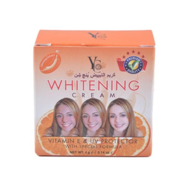 YC Thailand Whitening Cream Vitamin E & Uv Protector - 4Gm