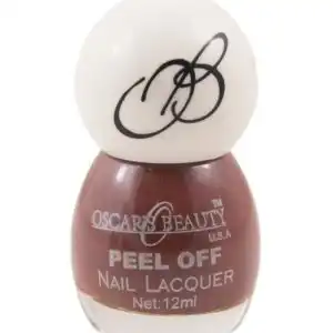 Oscar's Beauty Peel Off Nail Polish - 27 Brown