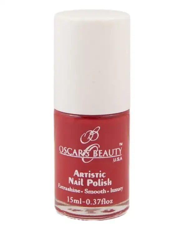 Oscar's Beauty Artistic Nail Polish 15ml - 12 Ravish Me Red