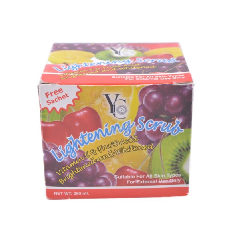 YC Thailand Lightening Fruity Scrub - 250Ml YC Thailand Lightening Fruity Scrub - 250Ml