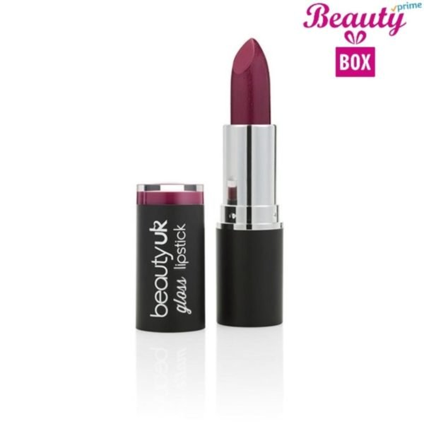 Beauty UK Gloss Lipstick - 17 Plumalicious