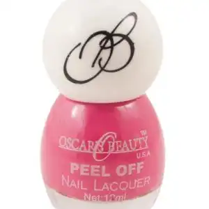 Oscar's Beauty Peel Off Nail Polish - 74 Pink Daisy