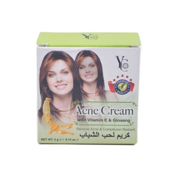 YC Thailand Vitamin E & Uv Protector Acne Cream - 4Gm