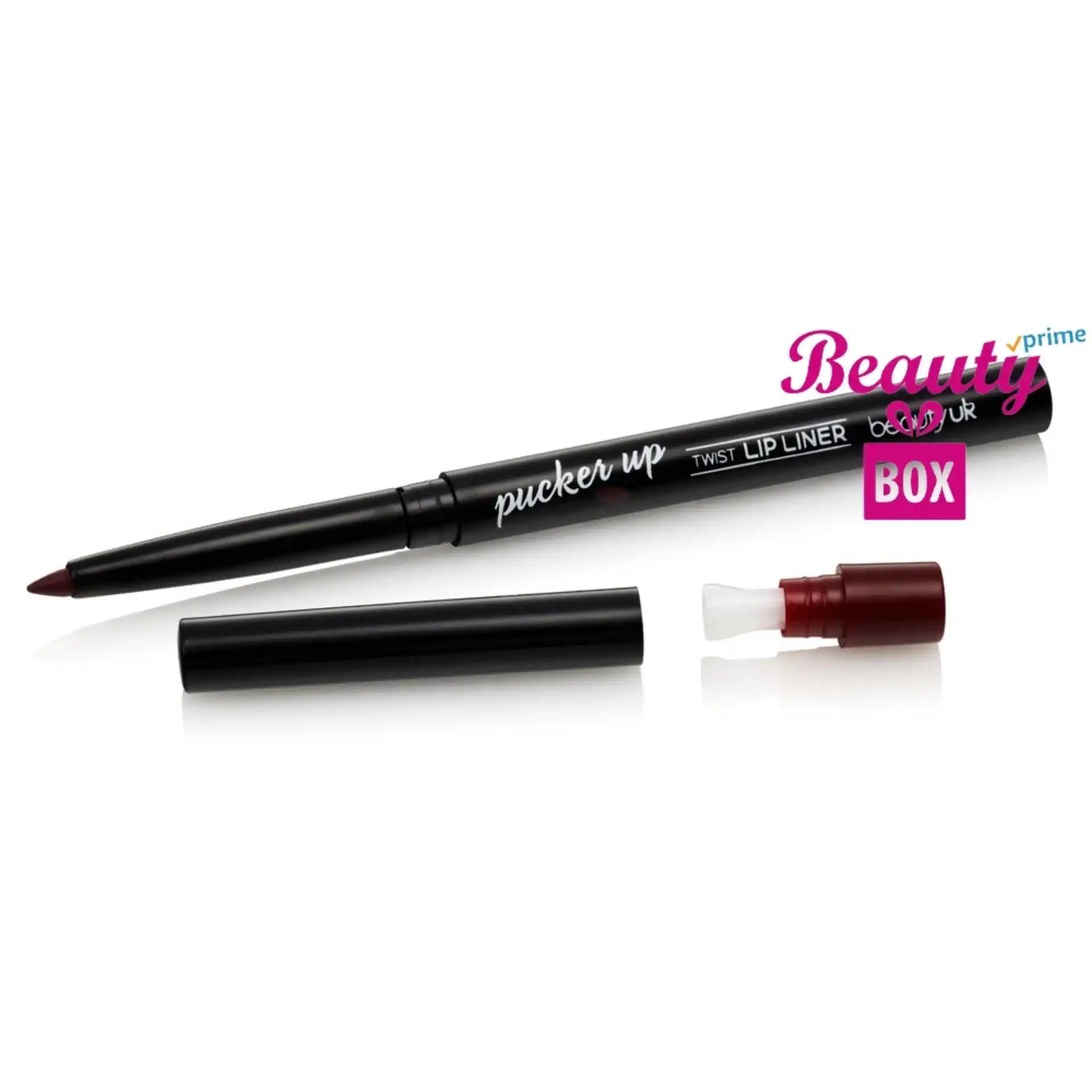 Beauty UK Pucker Up Matte Twist Up Lip Liner - 9 Plum Pout