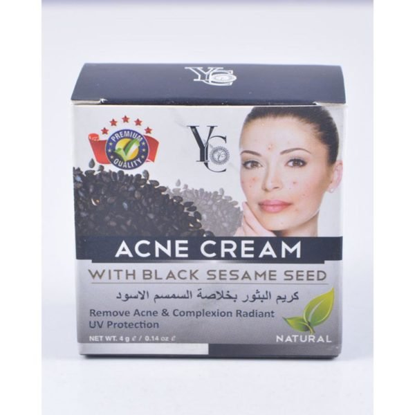 YC Thailand Black Sesame Seed Acne Cream - 4Gm