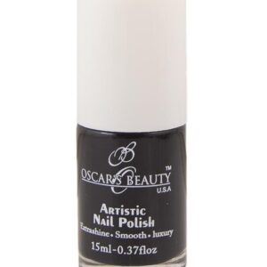 Oscar's Beauty Artistic Nail Polish 15ml - 36 Solid Black