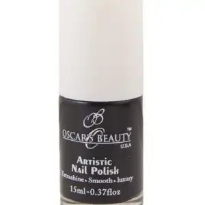 Oscar's Beauty Artistic Nail Polish 15ml - 36 Solid Black