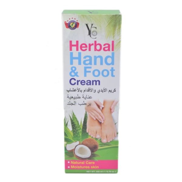 YC Thailand Herbal Hand & Foot Cream - 200Ml