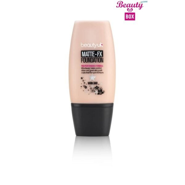 Beauty UK Matte FX Foundation - 3 Warm Sand
