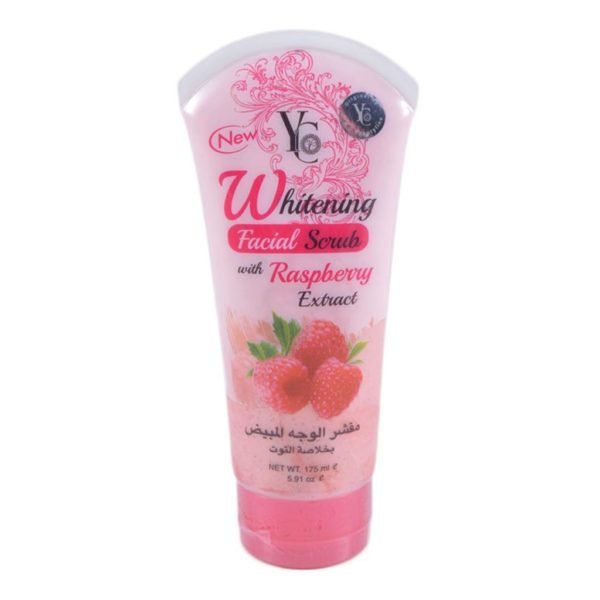 YC Thailand Whitening Facial Scrub Tube Raspberry - 175Ml