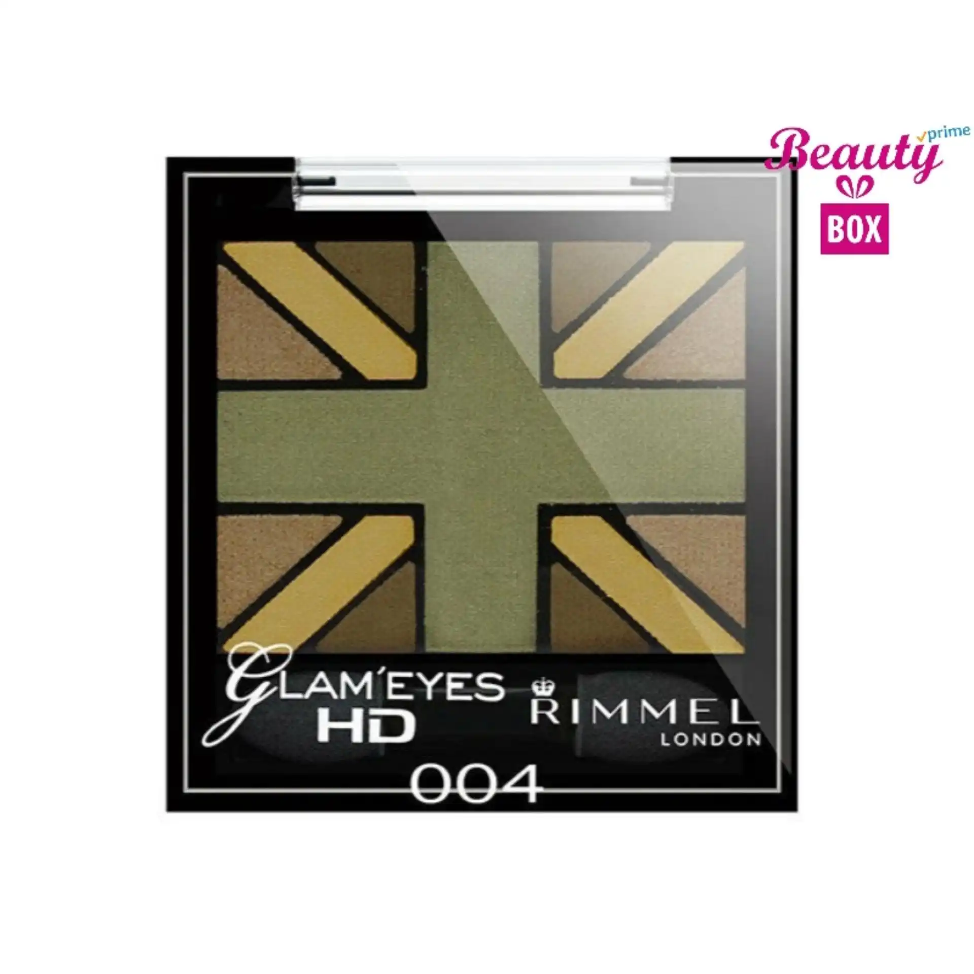 Rimmel Glam Eyes HD Quad Eye Shadow -  004 Green Park