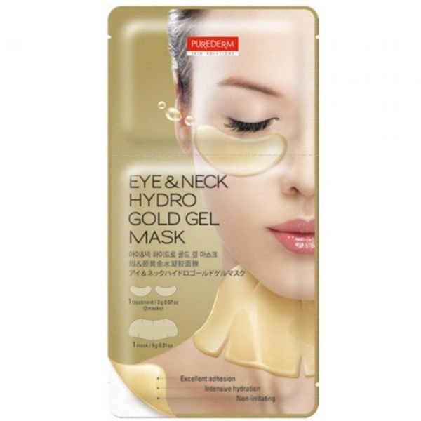 Purederm Eye & Neck Hydro Gold Gel Mask