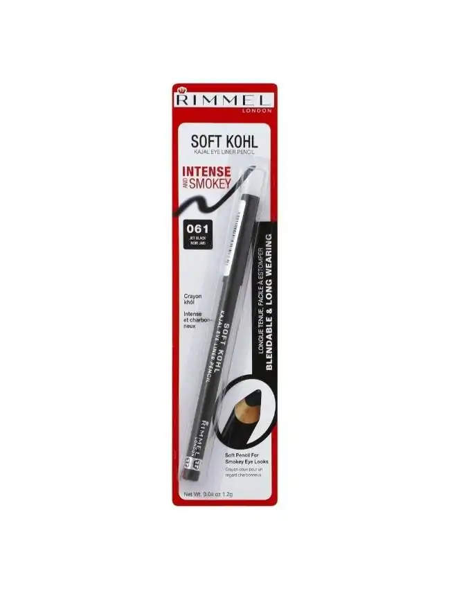 Rimmel Soft Kohl Eyeliner - Jet Black