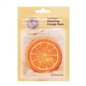 Purederm Vitalizing Orange Pads - 10 Sheets