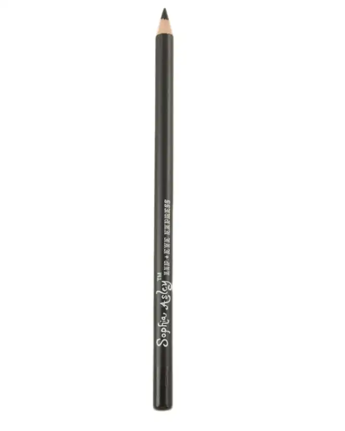 Sophia Asley Lip + Eye Express Pencil Professional Formula - 2   Glitter Black