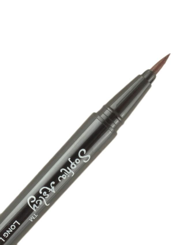 Sophia Asley Long Lasting Fine Tip Eyeliner - Brown