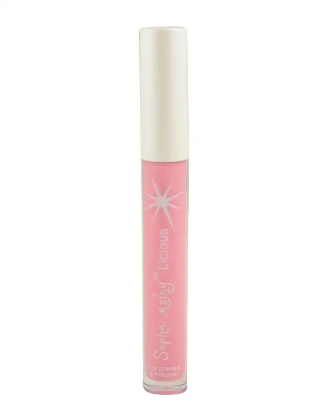 Sophia Asley Licious High Sparkle Lip Gloss - Pinky