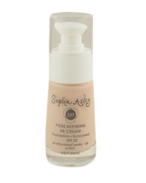 Sophia Asley 3 in 1 Pore Refining BB Cream SPF20 - 1  Biege