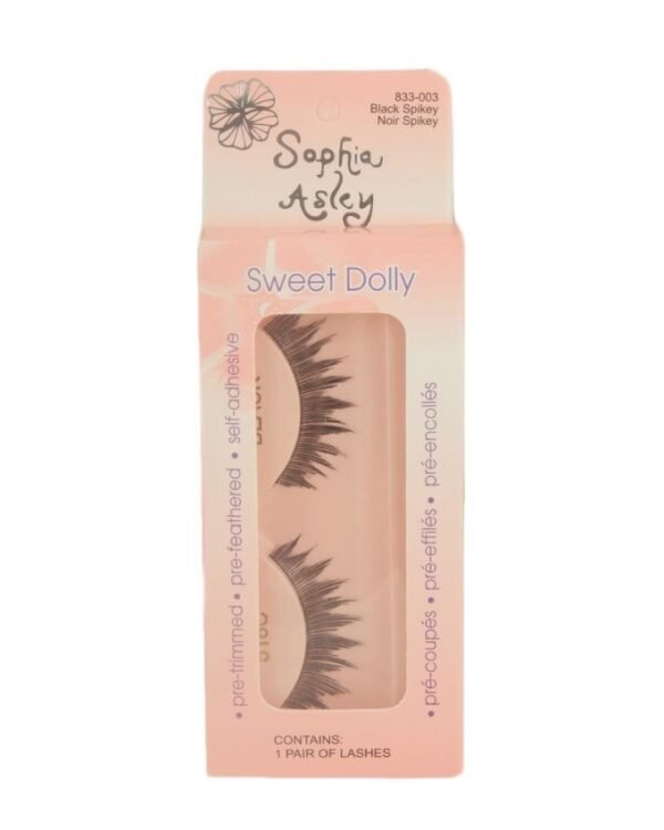 Sophia Asley EyeLashes - Black Spikey Noir Spikey