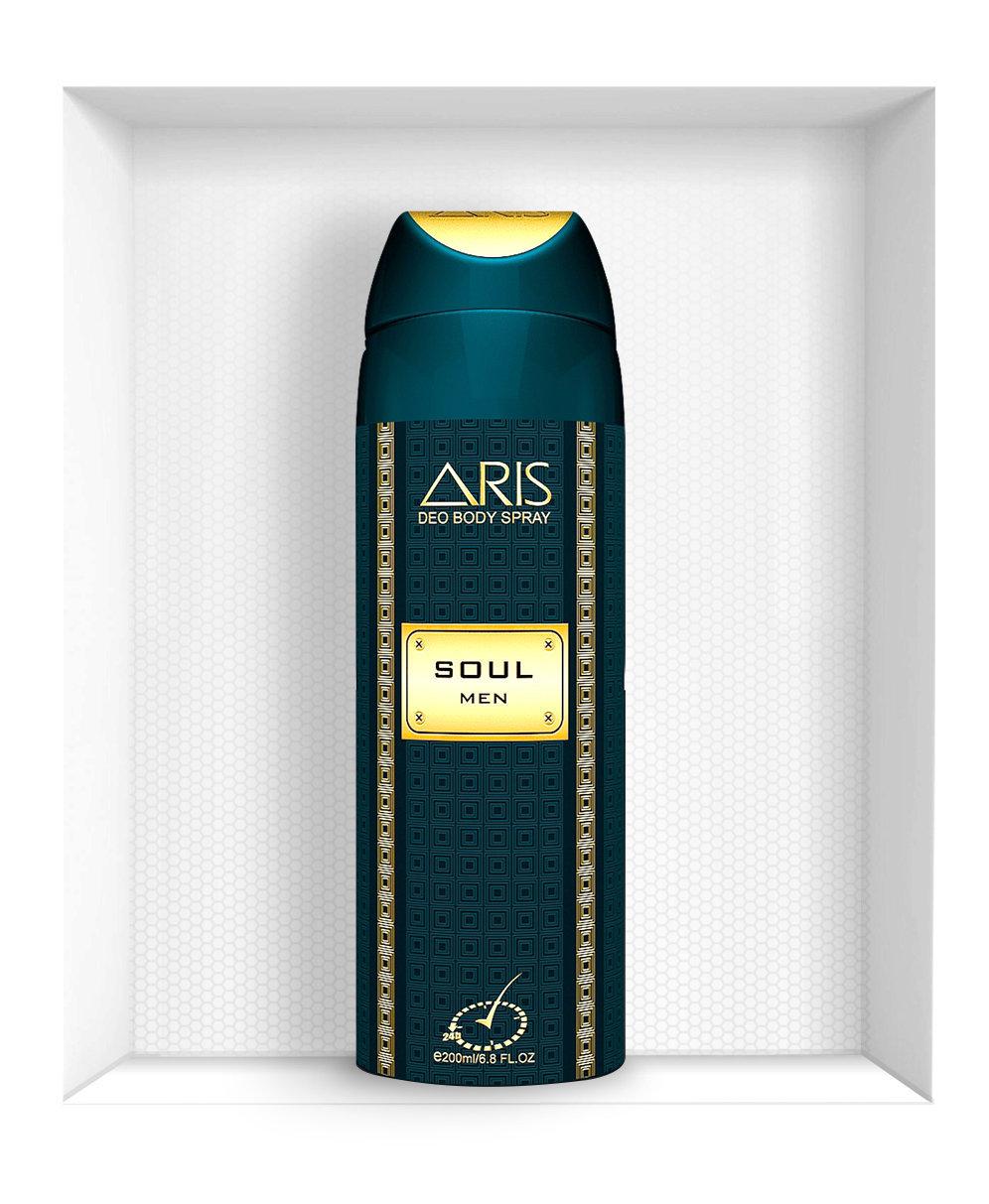 Aris Soul Men Body Spray - 200 Ml