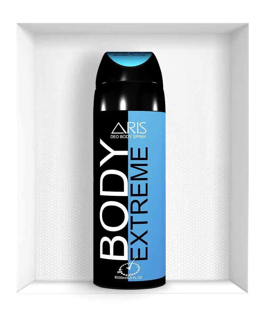 Aris Body Extreme Men Body Spray - 200 Ml