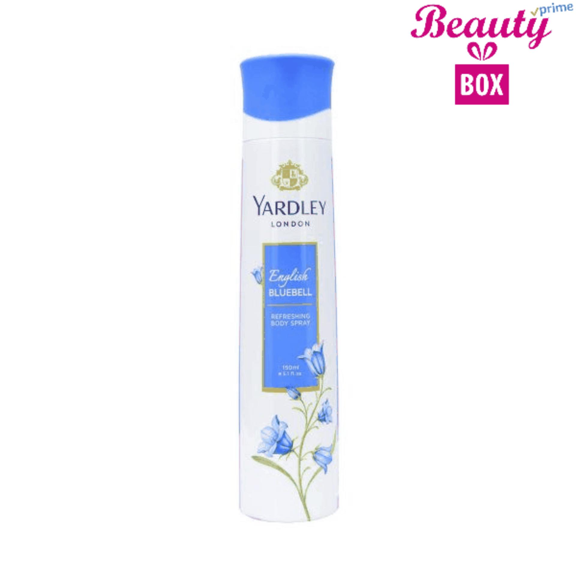 Yardley English Bluebell Body Spray For Women - 150 Ml