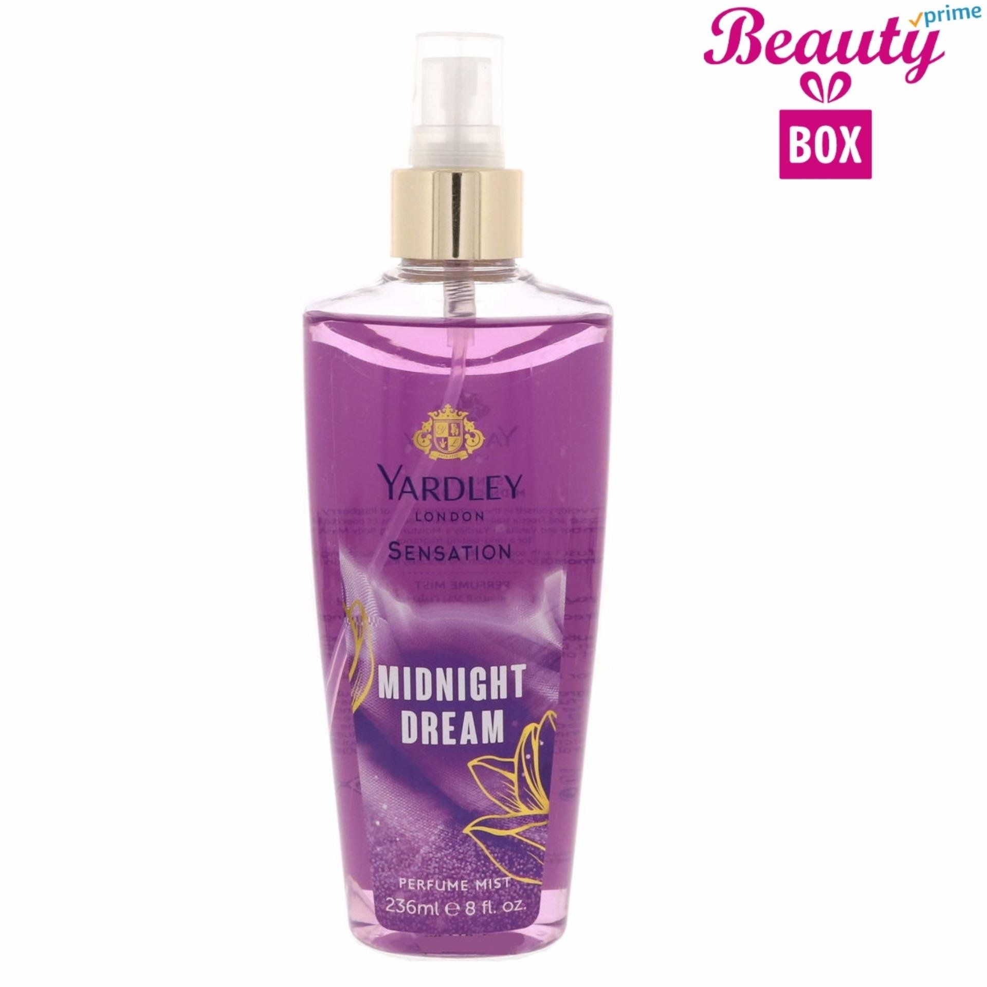 Yardley Sensation Midnight Dream Perfume Mist - 236 Ml