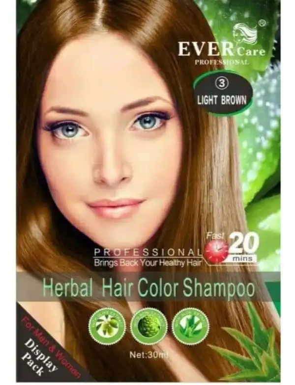 Evercare Professional Herbal Hair Color - Light Brown
