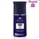 Yardley Navy Men Roll On - 50 Ml