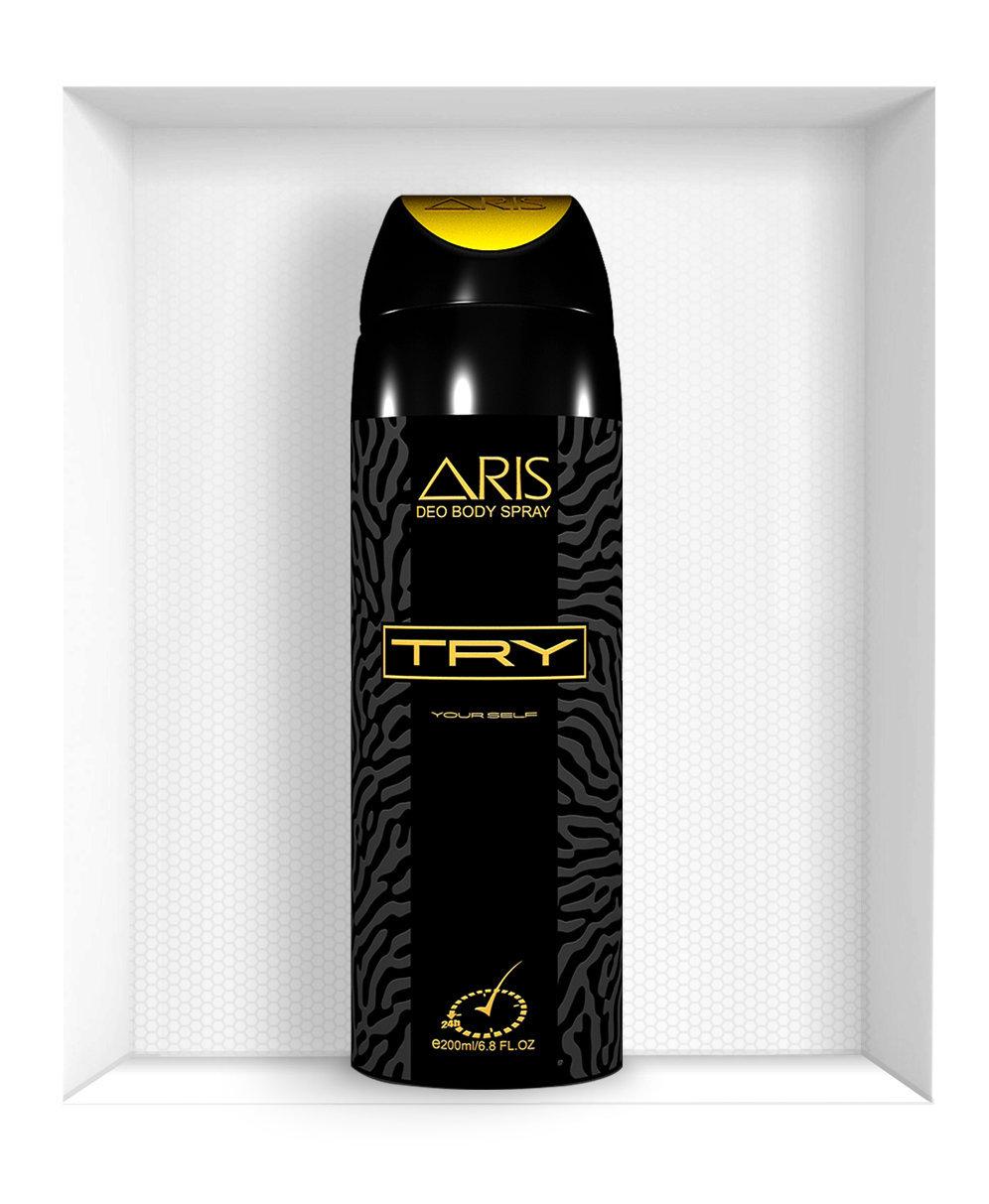 Aris Try Men Body Spray - 200 Ml