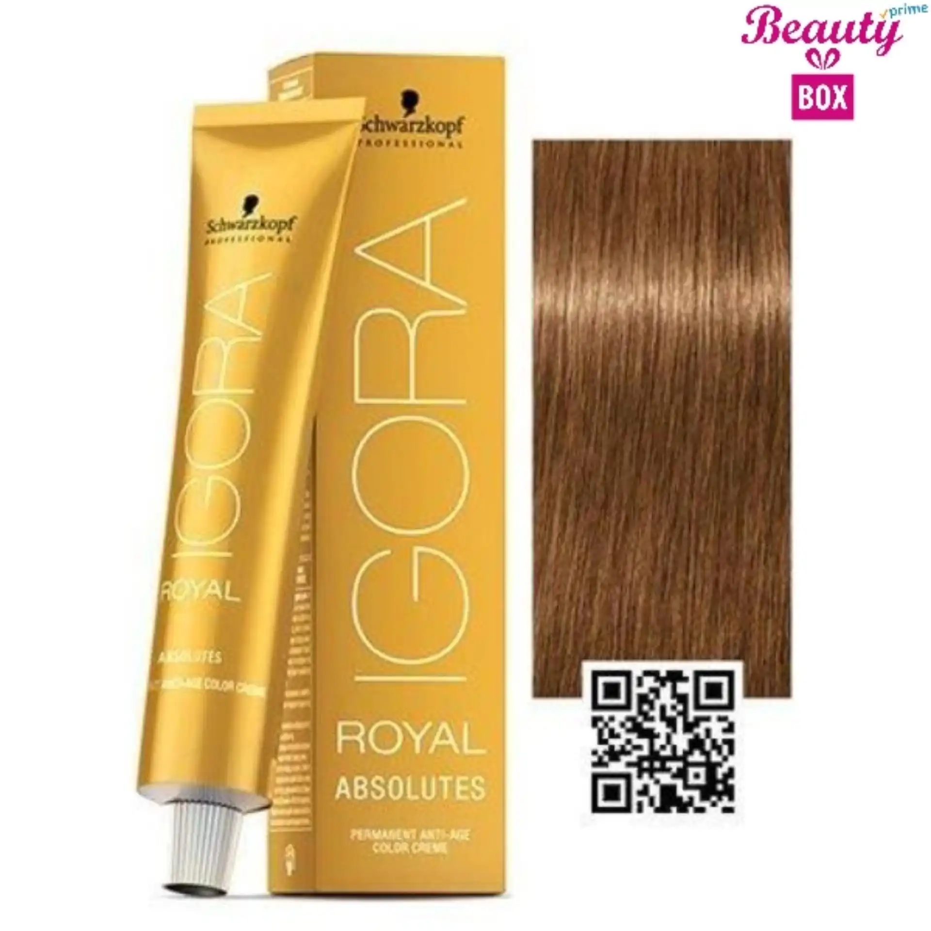 Schwarzkopf Igora Royal Absolutes Hair Color - Medium Blonde Natural Beige Gold 7-460