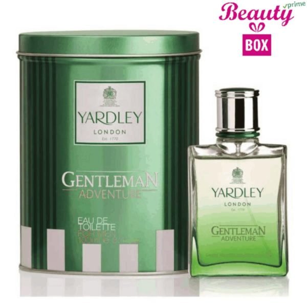 Yardley Adventure Perfume For Men (Tin Pack) - 100 Ml