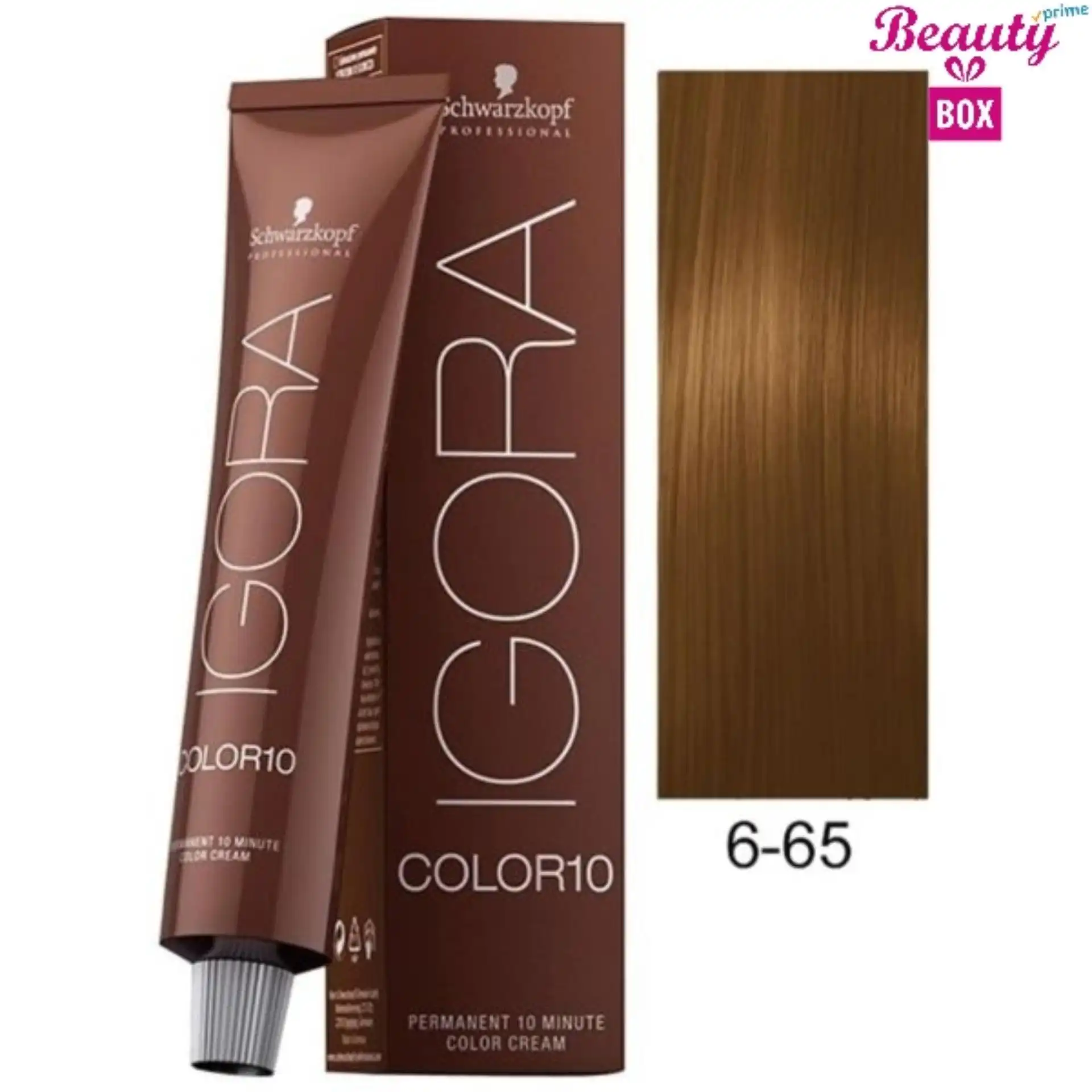 Schwarzkopf Igora Royal Natural Hair Color - Dark Blonde Auburn Gold 6-65